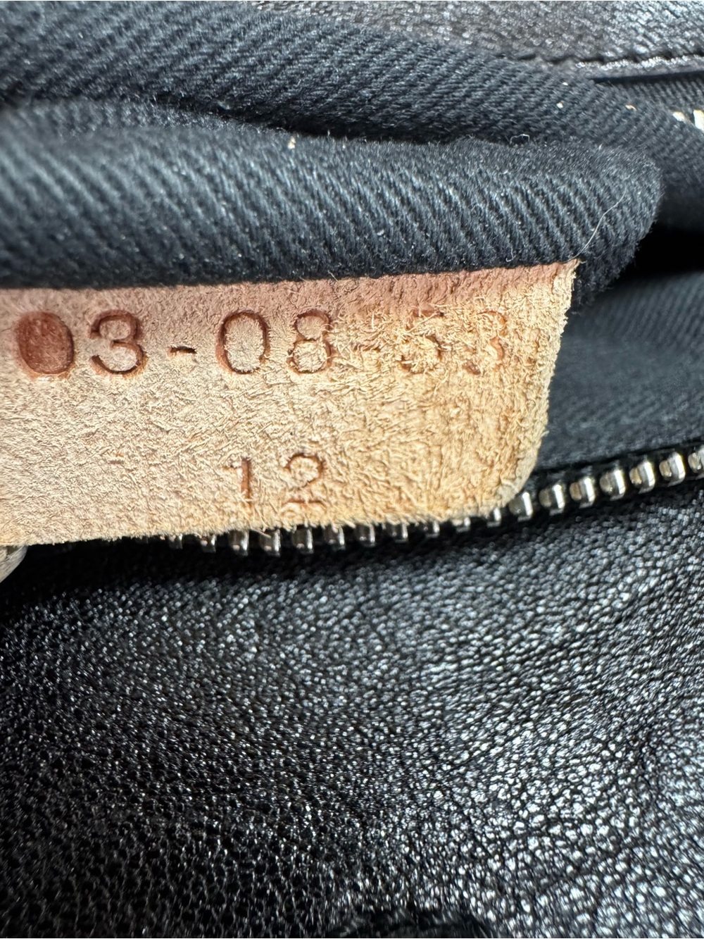 Chloé Saskia Black Leather Shoulder Satchel bag VTG - Picture 16 of 16